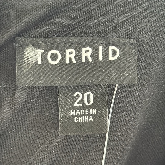 TORRID Maxi Studio Knit Hi-Low Dress Multi Floral Size 20 - Picture 8 of 16